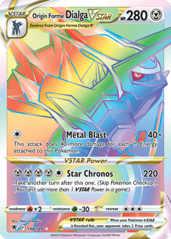 Origin Forme Dialga VSTAR 198/189 — Astral Radiance