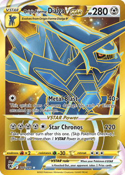 Origin Forme Dialga VSTAR 210/189 — Astral Radiance