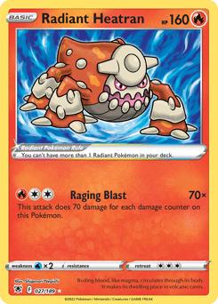 Radiant Heatran 27/189 — Astral Radiance
