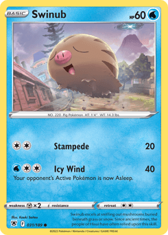 Swinub 31/189 — Astral Radiance