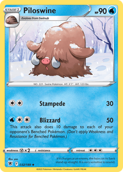 Piloswine 32/189 — Astral Radiance