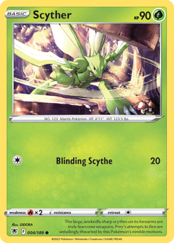 Scyther 4/189 — Astral Radiance