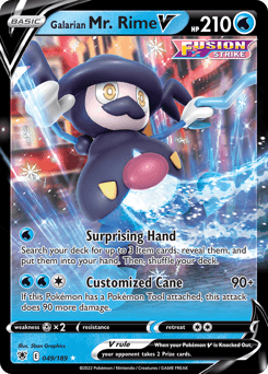 Mr. Rime Pokémon card