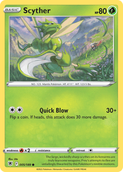 Scyther 5/189 — Astral Radiance