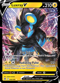Luxray V 50/189 — Astral Radiance