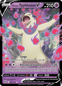 Hisuian Typhlosion V 53/189 — Astral Radiance