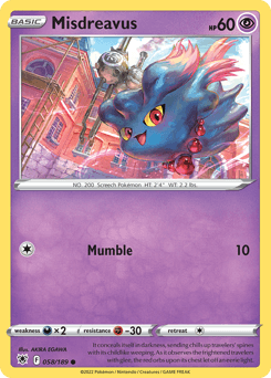 Misdreavus 58/189 — Astral Radiance