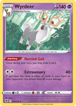 Wyrdeer 69/189 — Astral Radiance