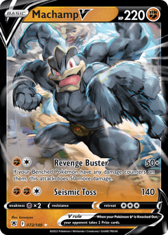 Machamp V 72/189 — Astral Radiance