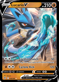 Lucario V 78/189 — Astral Radiance
