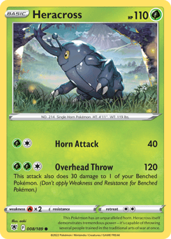 Heracross 8/189 — Astral Radiance