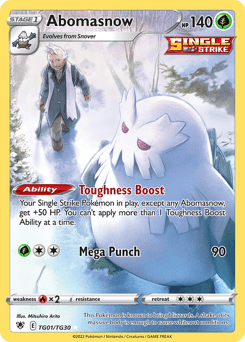 Abomasnow TG01/30 — Astral Radiance Trainer Gallery