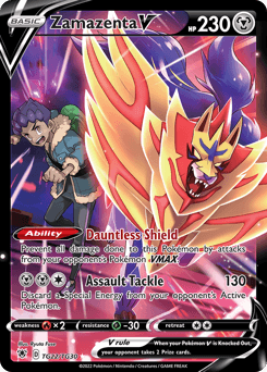 Zamazenta V TG22/30 — Astral Radiance Trainer Gallery