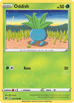 Oddish 1/196 — Lost Origin