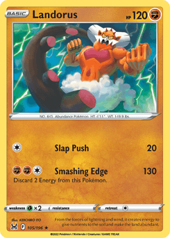 Landorus 105/196 — Lost Origin