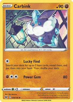 Carbink 108/196 — Lost Origin