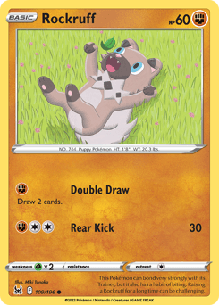 Rockruff 109/196 — Lost Origin