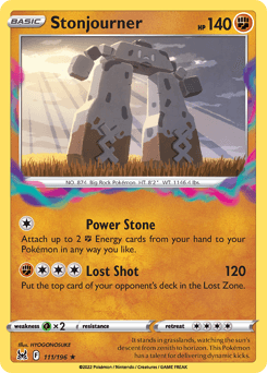 Stonjourner 111/196 — Lost Origin