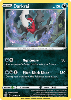 Darkrai 120/196 — Lost Origin