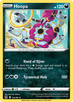 Hoopa 122/196 — Lost Origin