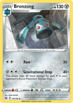 Bronzong 126/196 — Lost Origin