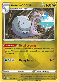 Hisuian Goodra 134/196 — Lost Origin