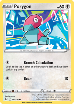 Porygon 140/196 — Lost Origin