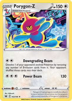 Porygon-Z 142/196 — Lost Origin