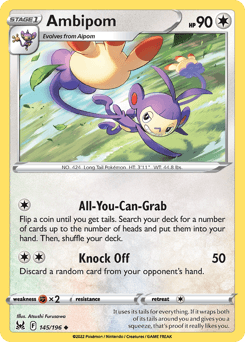 Ambipom 145/196 — Lost Origin