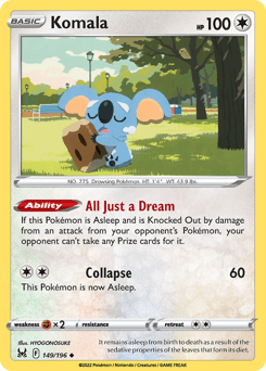 Komala 149/196 — Lost Origin