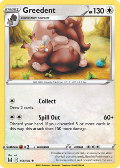 Greedent 151/196 — Lost Origin