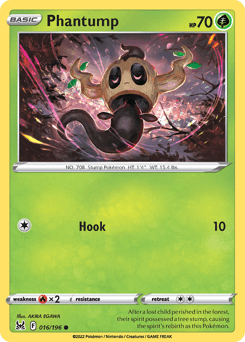 Phantump 16/196 — Lost Origin