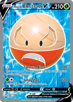 Hisuian Electrode V 172/196 — Lost Origin