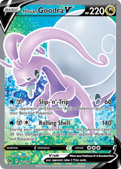 Hisuian Goodra V 187/196 — Lost Origin