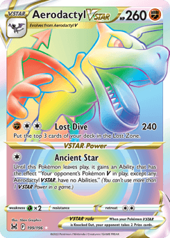 Aerodactyl VSTAR 199/196 — Lost Origin