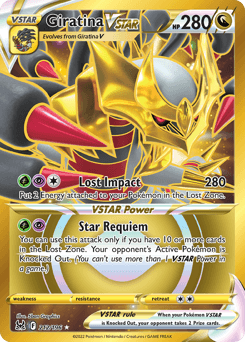 Giratina VSTAR 212/196 — Lost Origin