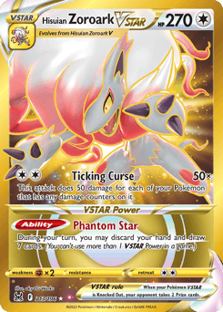 Hisuian Zoroark VSTAR 213/196 — Lost Origin