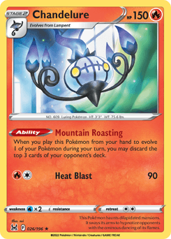 Chandelure 26/196 — Lost Origin