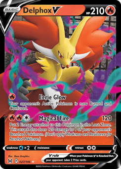 Delphox V 27/196 — Lost Origin