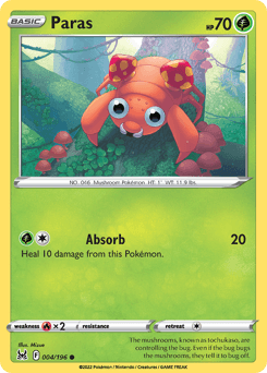 Paras 4/196 — Lost Origin