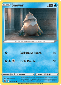 Snover 42/196 — Lost Origin