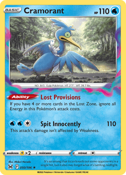 Cramorant 50/196 — Lost Origin