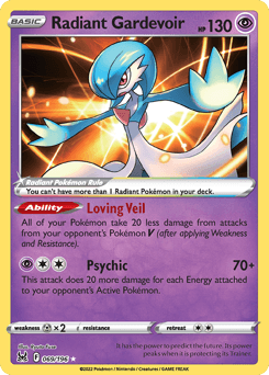 Radiant Gardevoir 69/196 — Lost Origin
