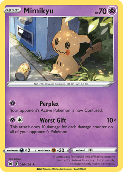 Mimikyu 80/196 — Lost Origin