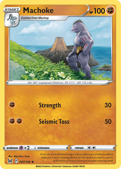 Machoke 87/196 — Lost Origin
