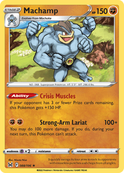 Machamp 88/196 — Lost Origin