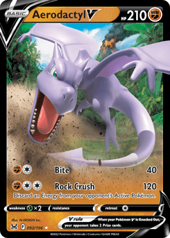 Aerodactyl V 92/196 — Lost Origin