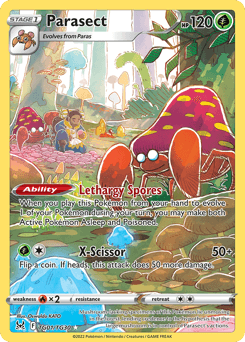 Parasect TG01/30 — Lost Origin Trainer Gallery