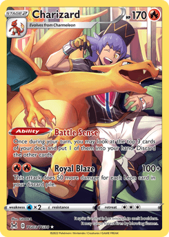 Charizard TG03/30 — Lost Origin Trainer Gallery