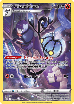Chandelure TG04/30 — Lost Origin Trainer Gallery